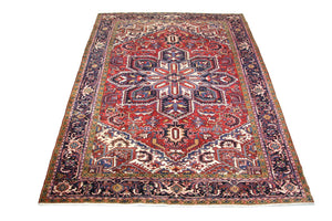 Perserteppich - Nomadic 330 x 254 cm - blau