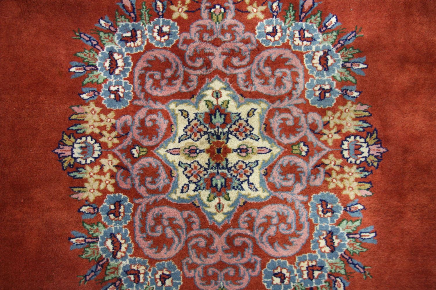 Orientteppich - Indus 302 x 240 cm - blau