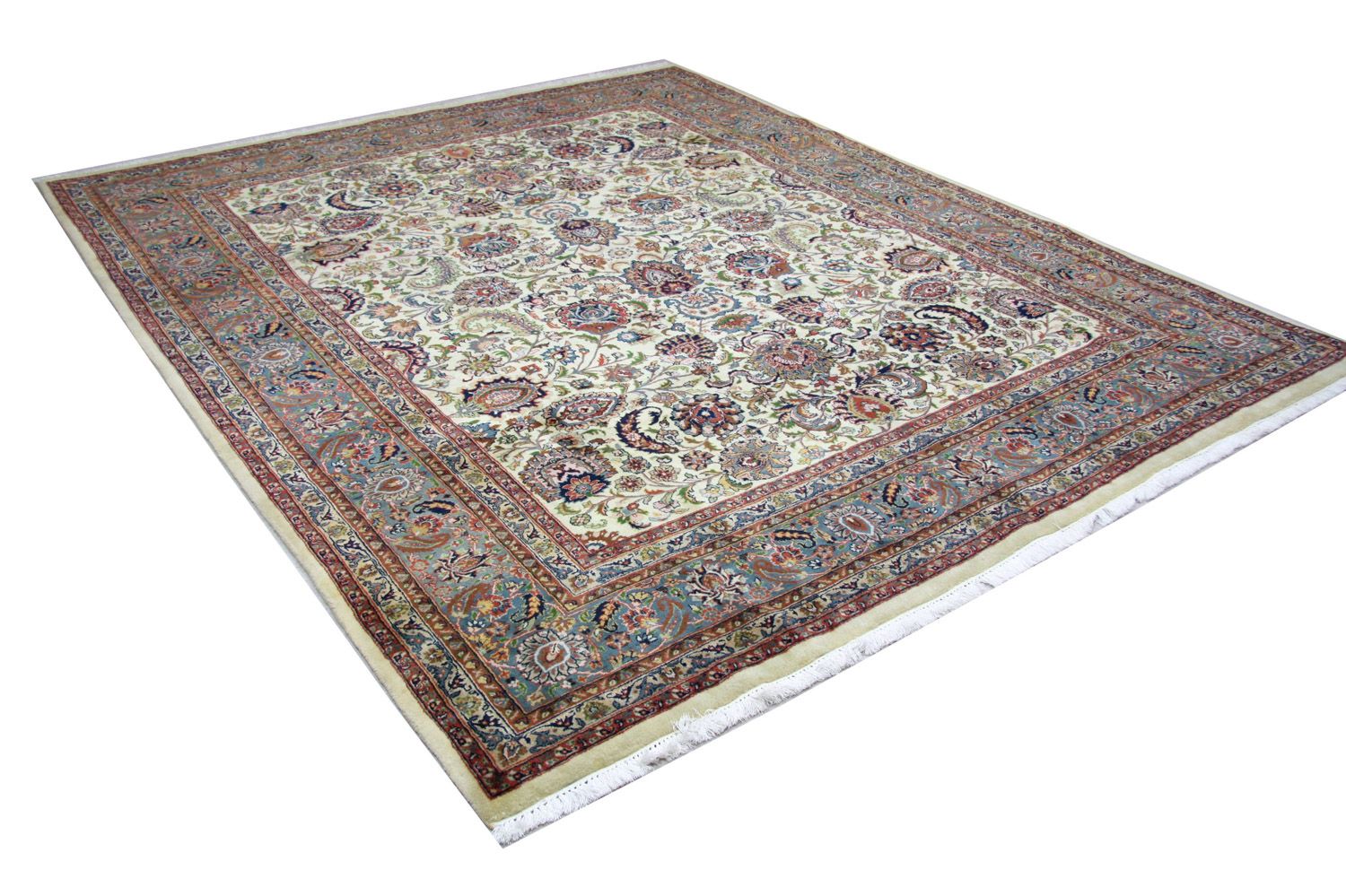 Orientteppich - Indus 295 x 245 cm - blau