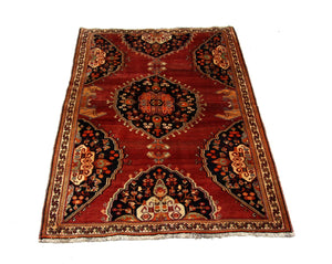 Perserteppich - Nomadic 250 x 160 cm - rot