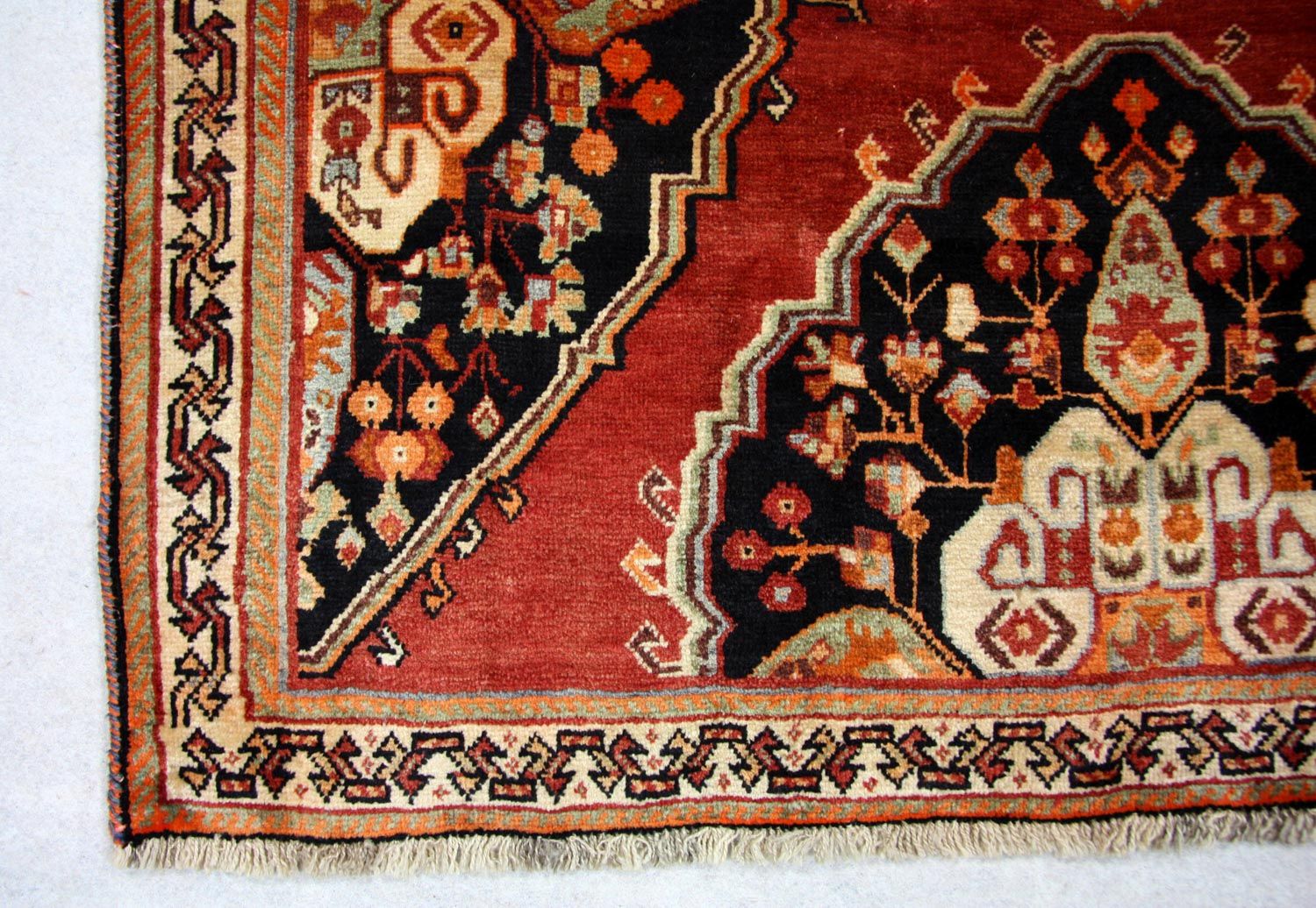Perserteppich - Nomadic 250 x 160 cm - rot