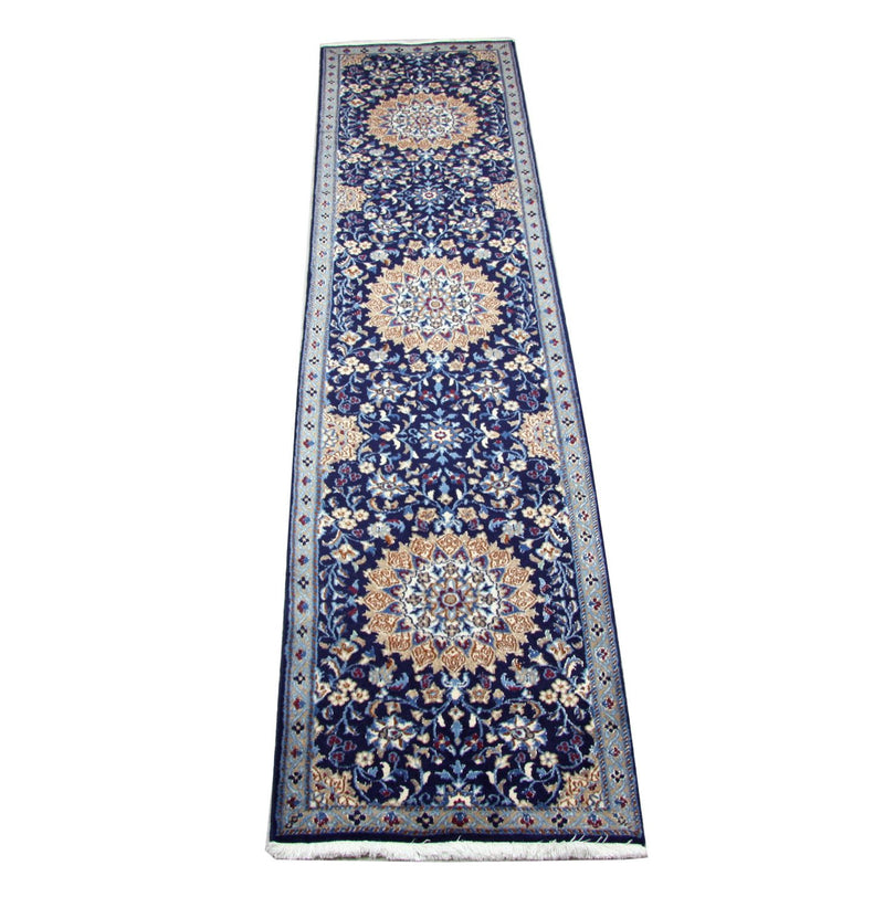 Perserteppich - Nain 340 x 80 cm Teppich Läufer