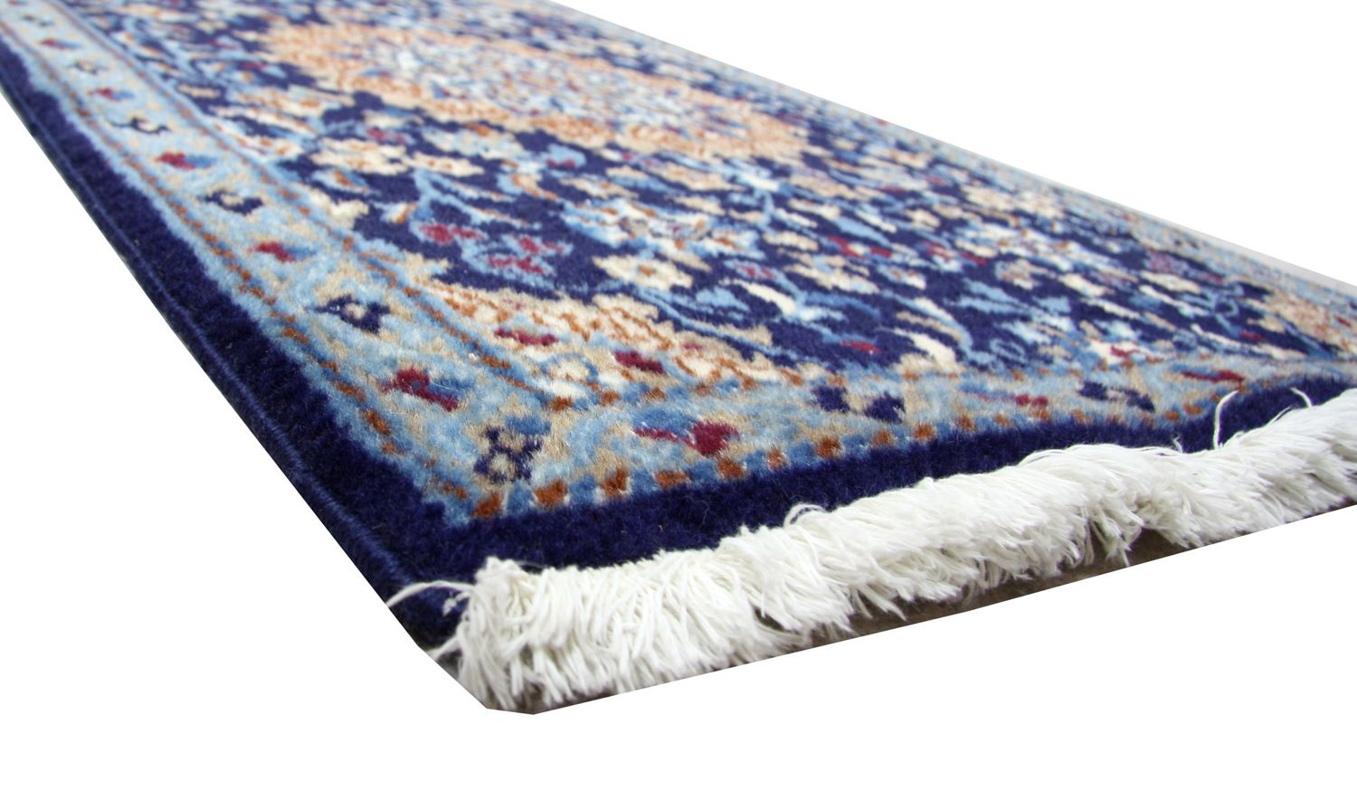 Perserteppich - Nain 340 x 80 cm Teppich Läufer