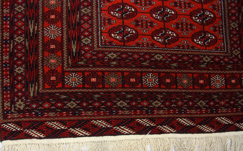 Afghan Teppich 193 x 134 cm - rot