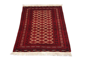 Afghan Teppich 170 x 118 cm - rot