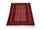 Afghan Teppich 170 x 118 cm - rot