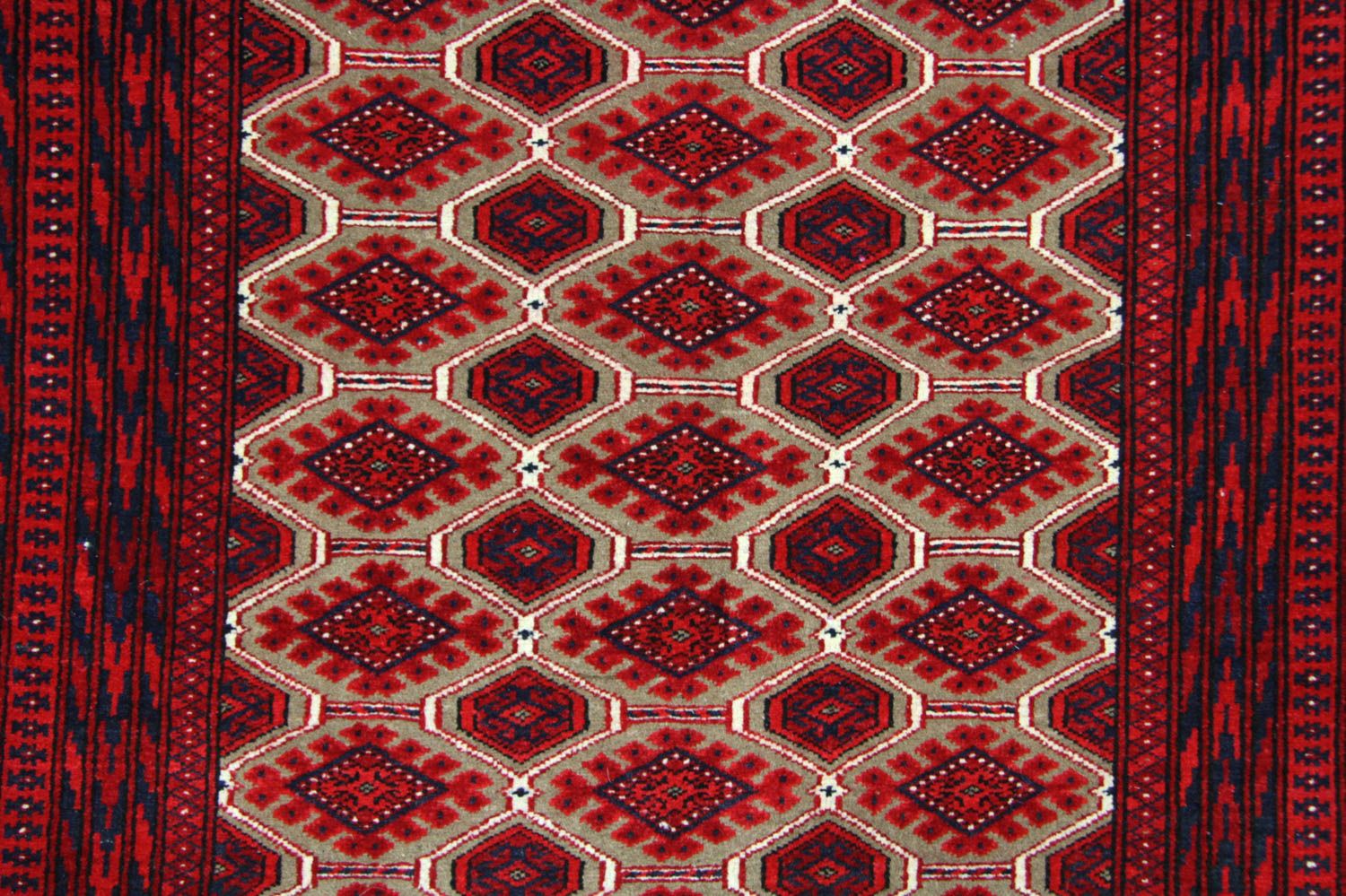 Afghan Teppich 170 x 118 cm - rot