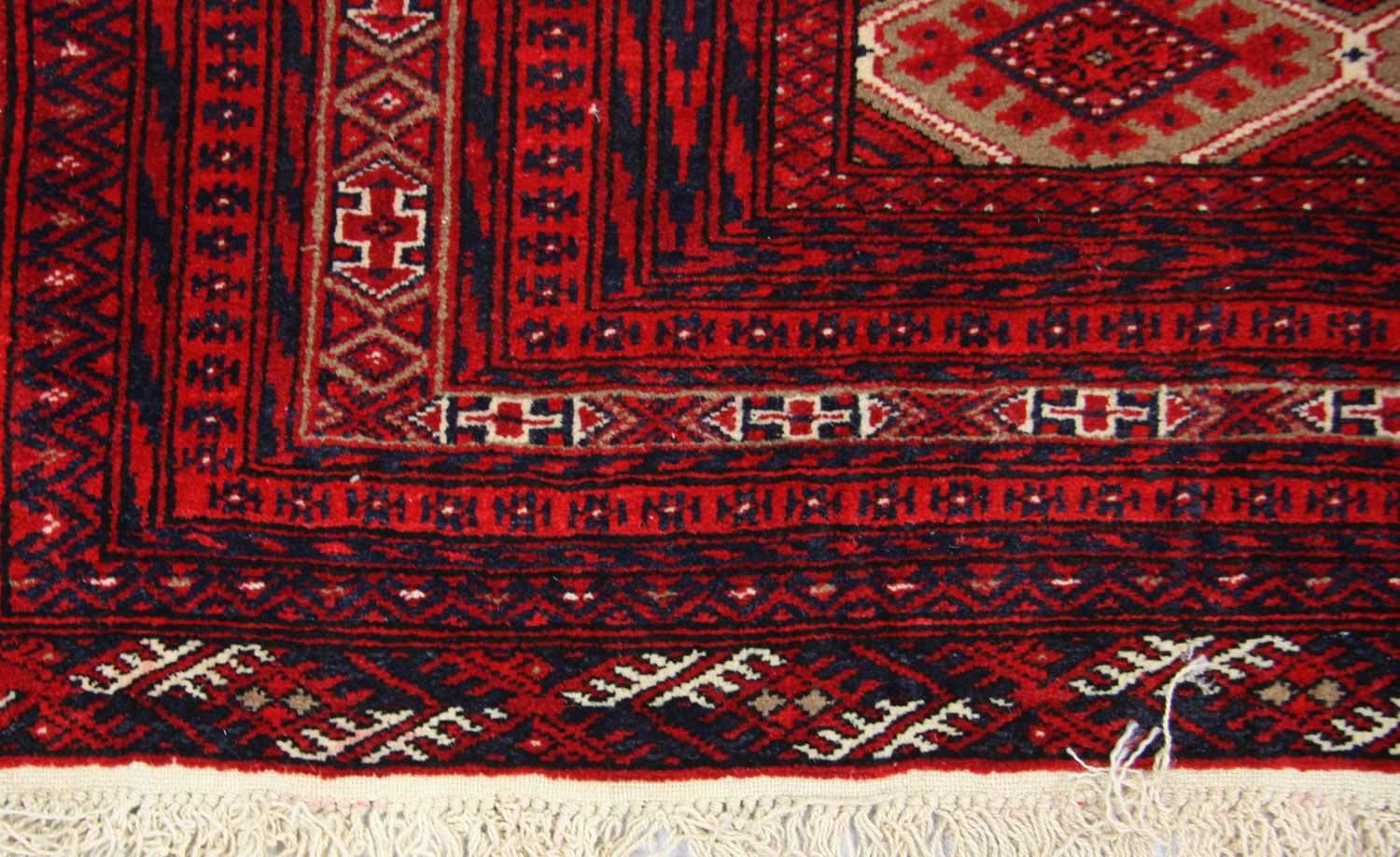 Afghan Teppich 170 x 118 cm - rot