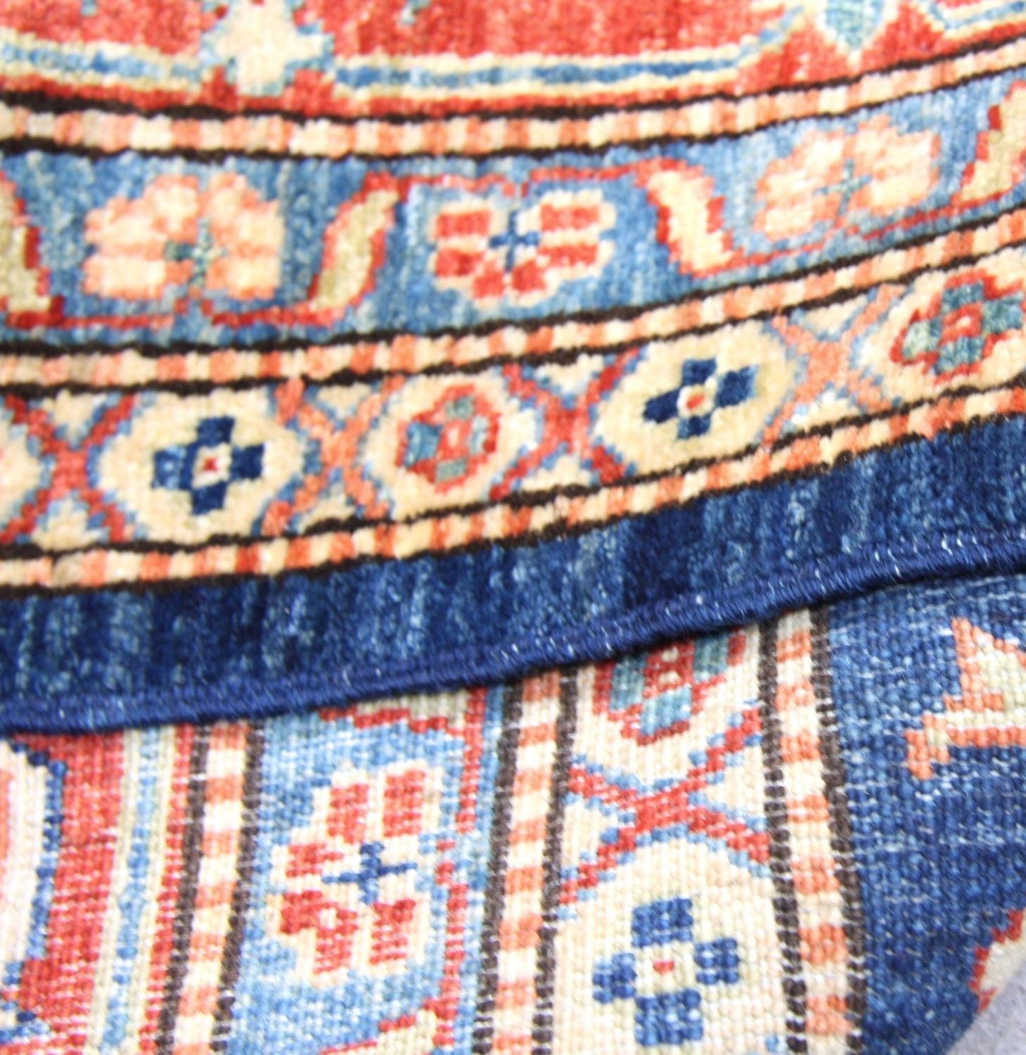 Ziegler Teppich - Kazak 303 x 246 cm - blau