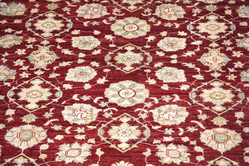 Ziegler Teppich 299 x 251 cm - rot