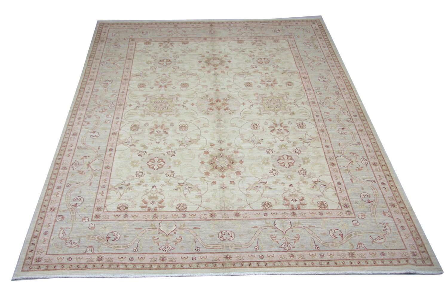 Ziegler Teppich 308 x 247 cm - blau
