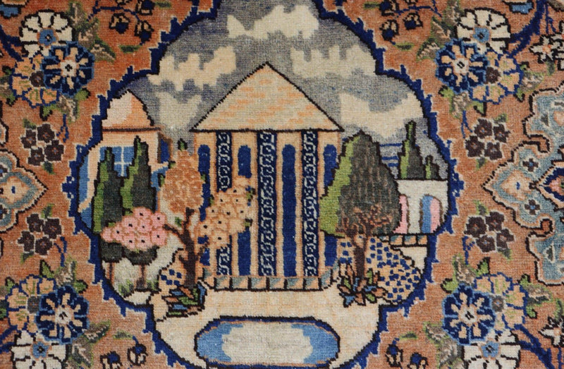Perserteppich - Täbriz 186 x 133 cm Teppichbrücke