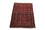 Afghan Teppich 152 x 95 cm - rot
