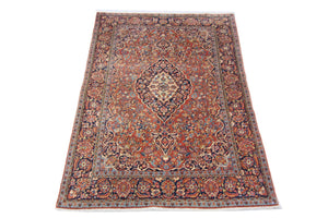 Perserteppich - Keshan 212 x 130 cm - braun