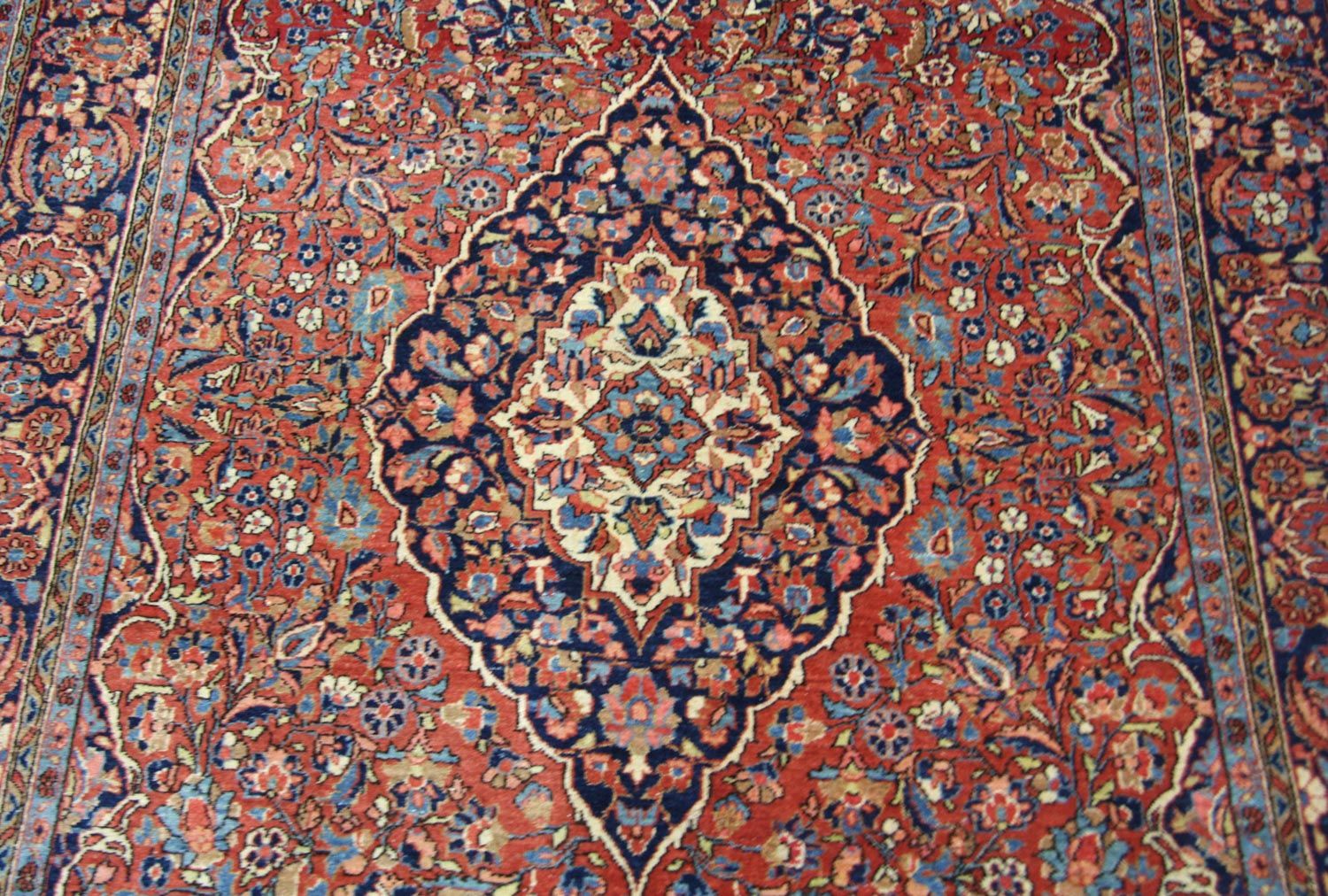Perserteppich - Keshan 212 x 130 cm - braun