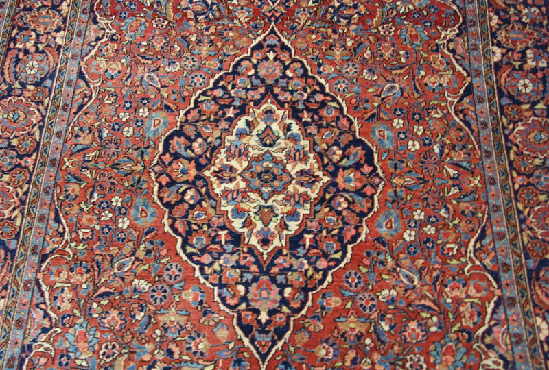 Perserteppich - Keshan 212 x 130 cm - braun