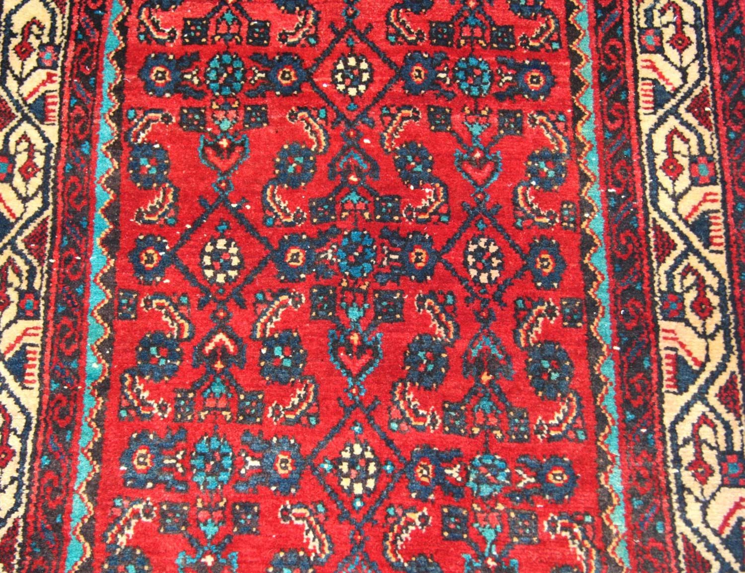 Perserteppich - Nomadic 500 x 86 cm - rot