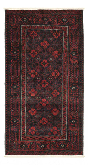Läufer Belutsch - 193 x 104 cm - dunkelrot