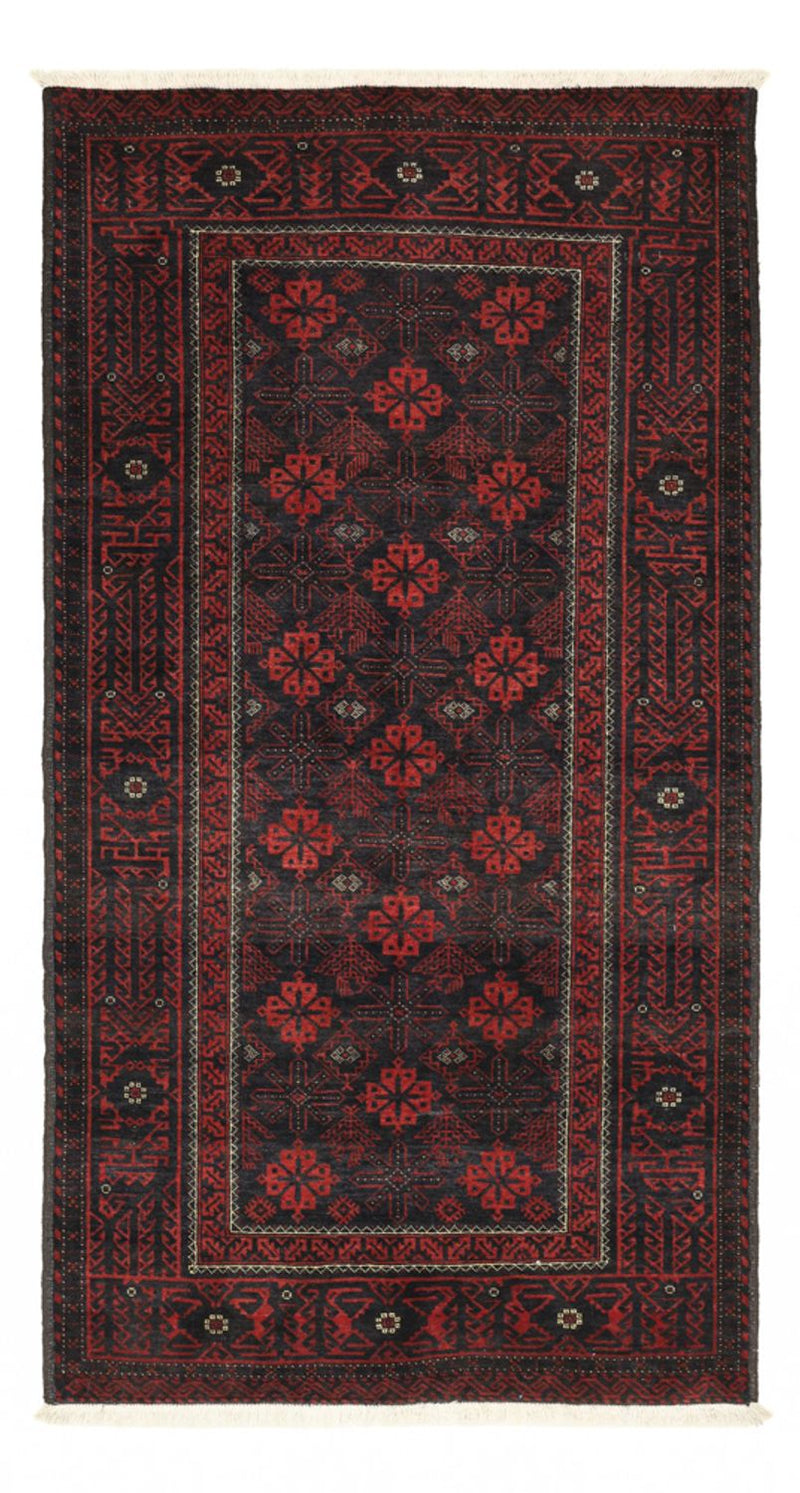 Läufer Belutsch - 193 x 104 cm - dunkelrot