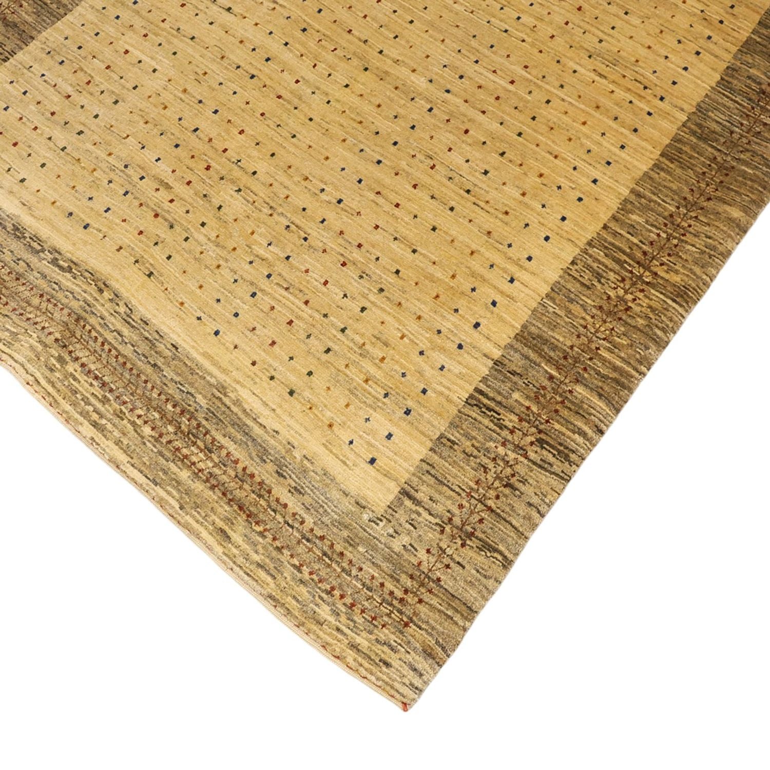 Gabbeh Teppich - Kaschkuli Perser - 174 x 115 cm - hellbeige