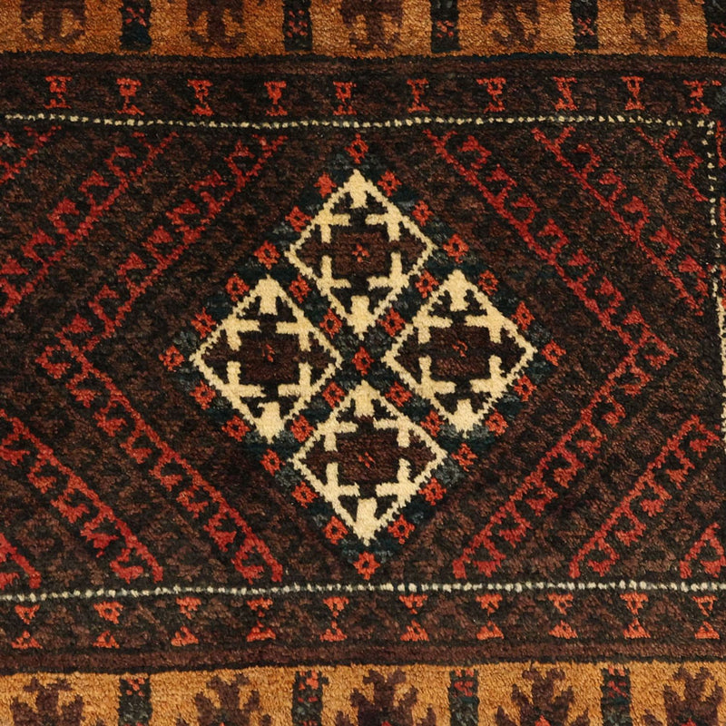 Läufer Belutsch - 230 x 120 cm - braun