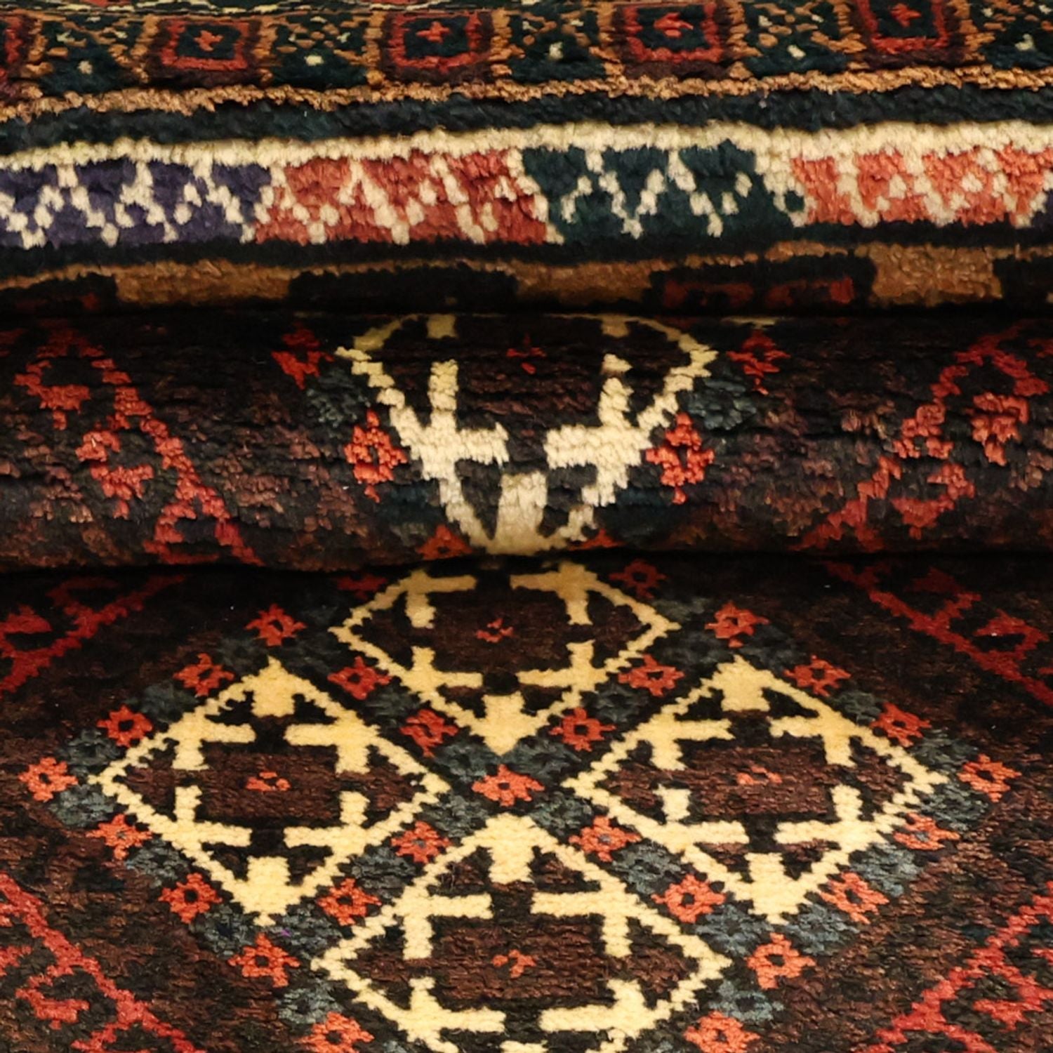 Läufer Belutsch - 230 x 120 cm - braun