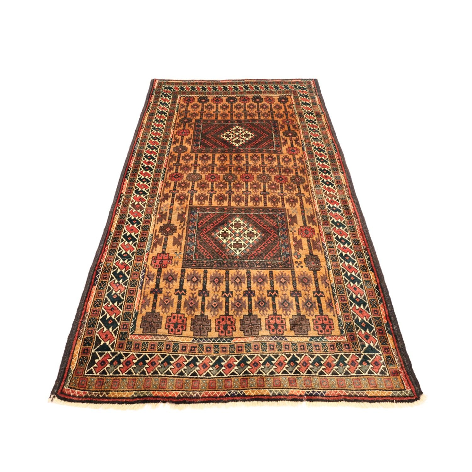 Läufer Belutsch - 230 x 120 cm - braun