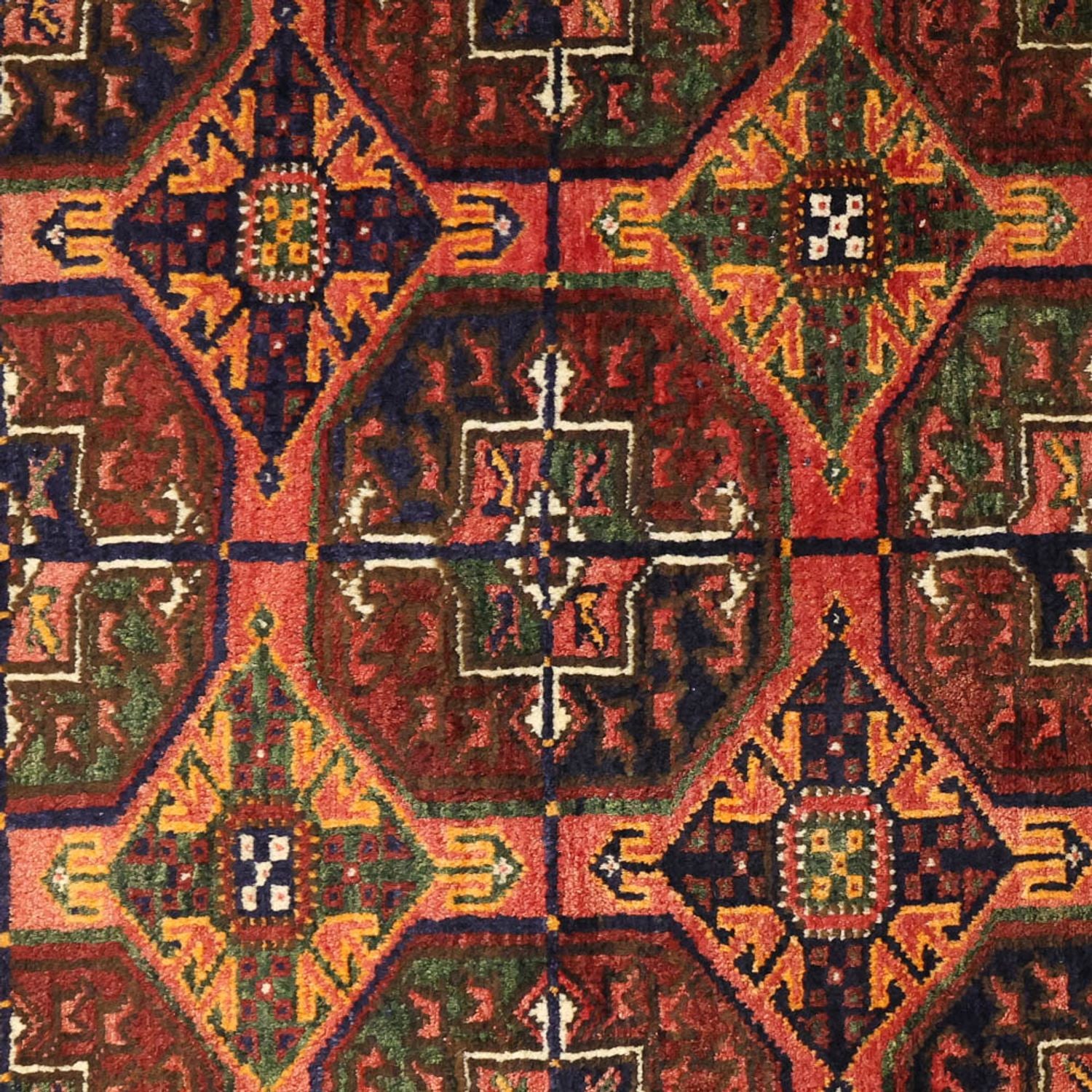 Läufer Belutsch - 254 x 117 cm - braun