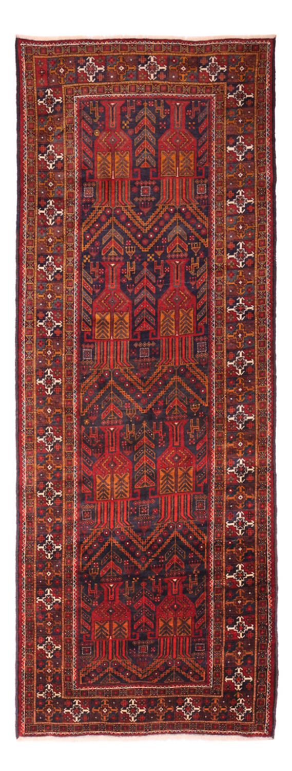 Läufer Belutsch - 293 x 108 cm - dunkelrot