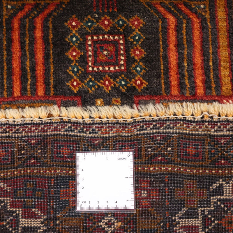 Läufer Belutsch - 292 x 103 cm - dunkelrot