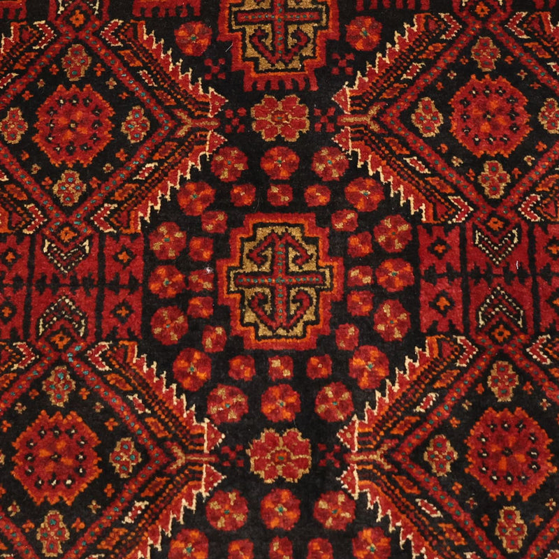 Läufer Belutsch - 223 x 115 cm - dunkelrot