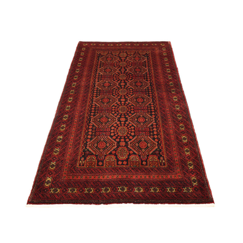 Läufer Belutsch - 223 x 115 cm - dunkelrot