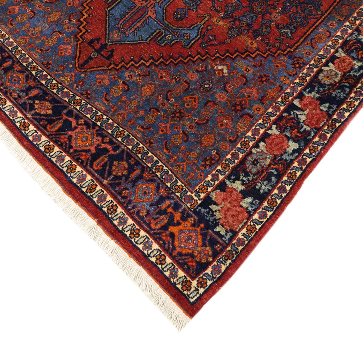 Perserteppich - Bidjar - 257 x 143 cm - dunkelrot