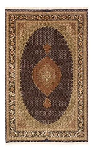 Perserteppich - Täbriz - Royal - Royal - 309 x 199 cm - dunkelbraun