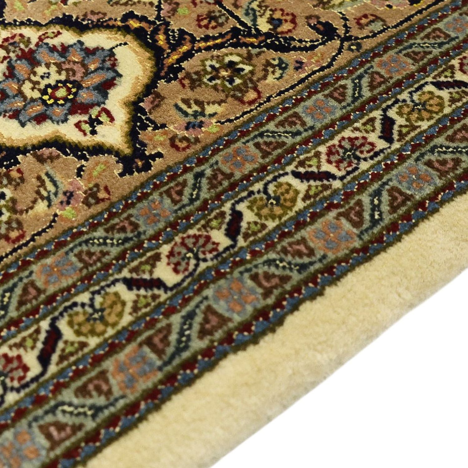 Perserteppich - Täbriz - Royal - Royal - 302 x 200 cm - dunkelbeige