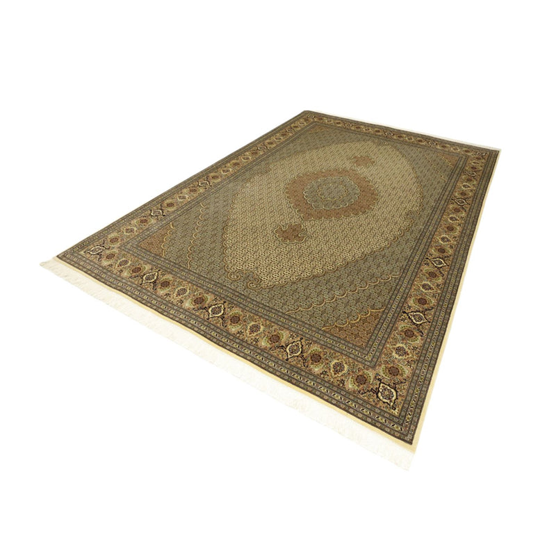 Perserteppich - Täbriz - Royal - Royal - 302 x 200 cm - dunkelbeige