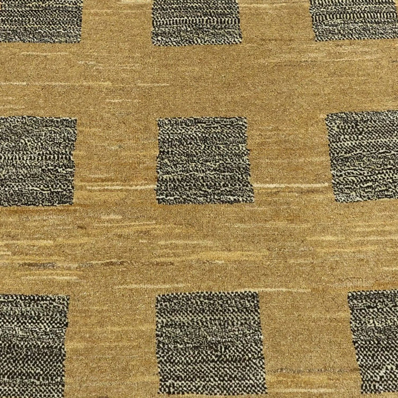 Gabbeh Teppich - Loribaft Perser quadratisch  - 200 x 194 cm - dunkelbeige