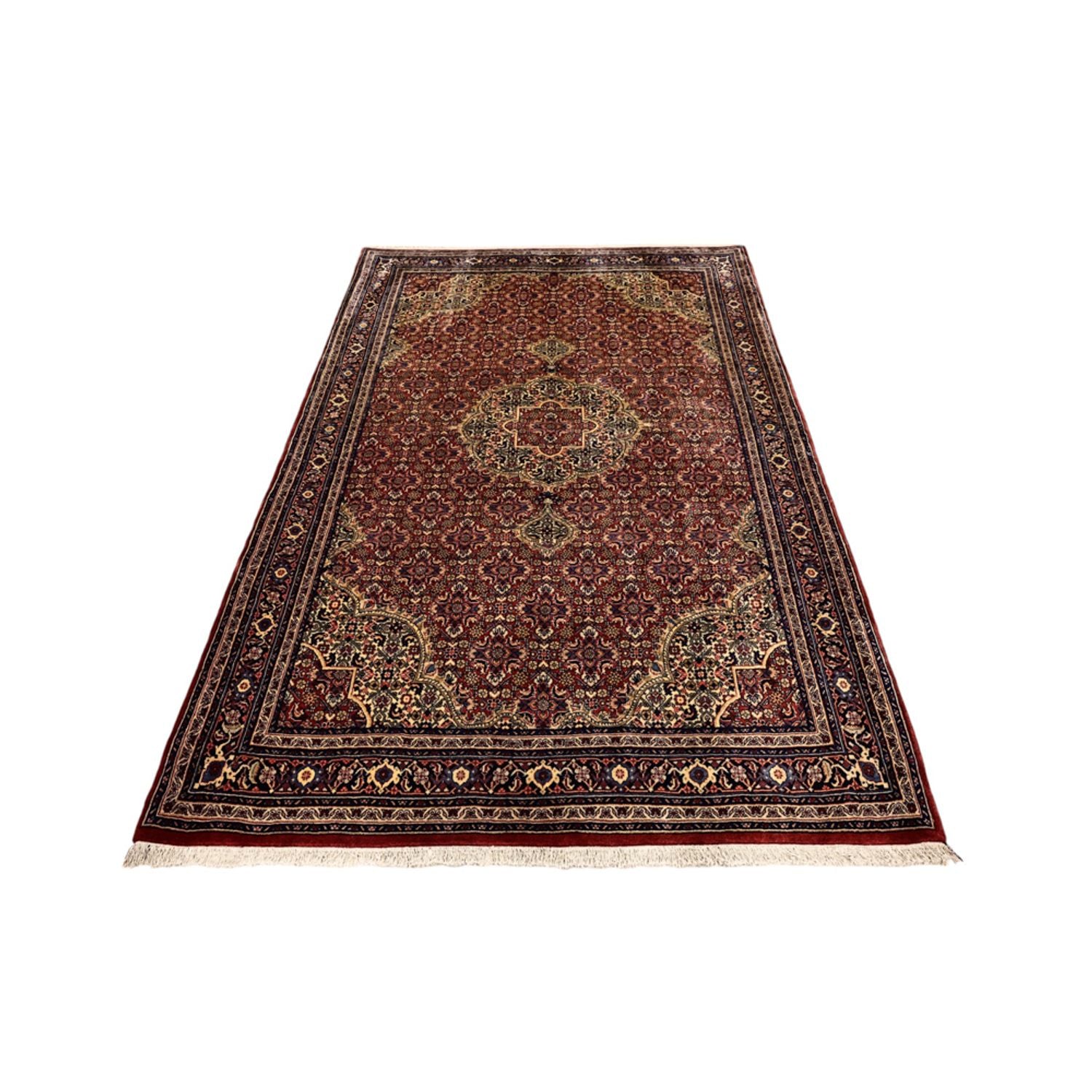 Perserteppich - Bidjar - Royal - 216 x 144 cm - dunkelrot