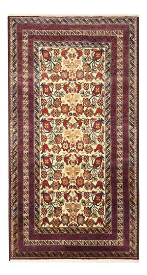 Läufer Belutsch - 191 x 97 cm - mehrfarbig