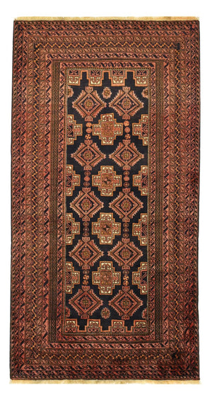 Läufer Belutsch - 186 x 101 cm - dunkelbraun