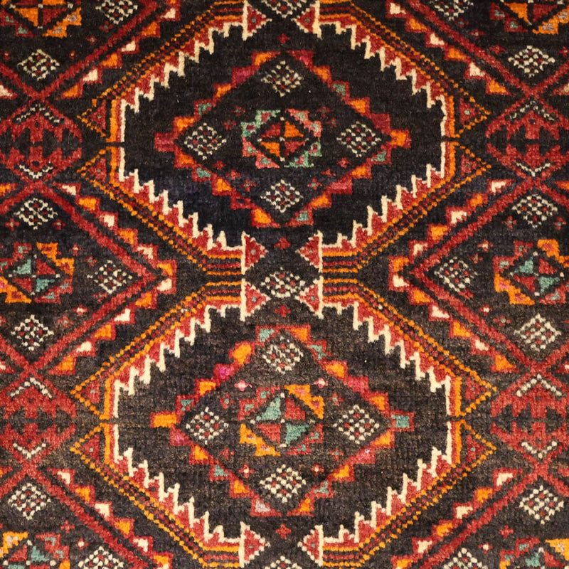 Läufer Belutsch - 195 x 98 cm - dunkelrot