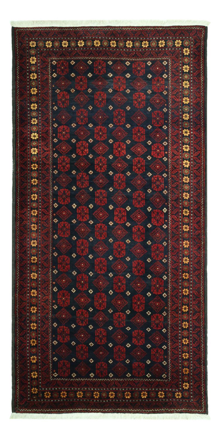 Läufer Belutsch - 207 x 106 cm - dunkelrot