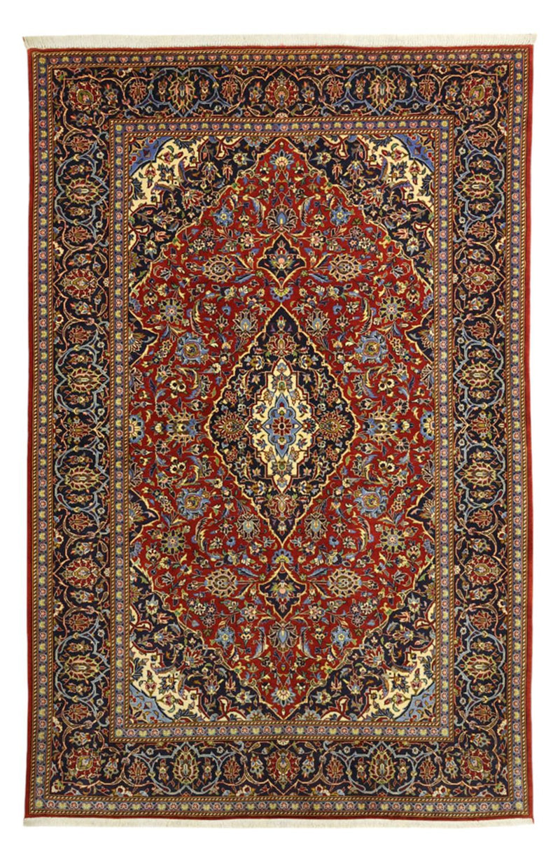 Perserteppich - Keshan - 222 x 144 cm - rot
