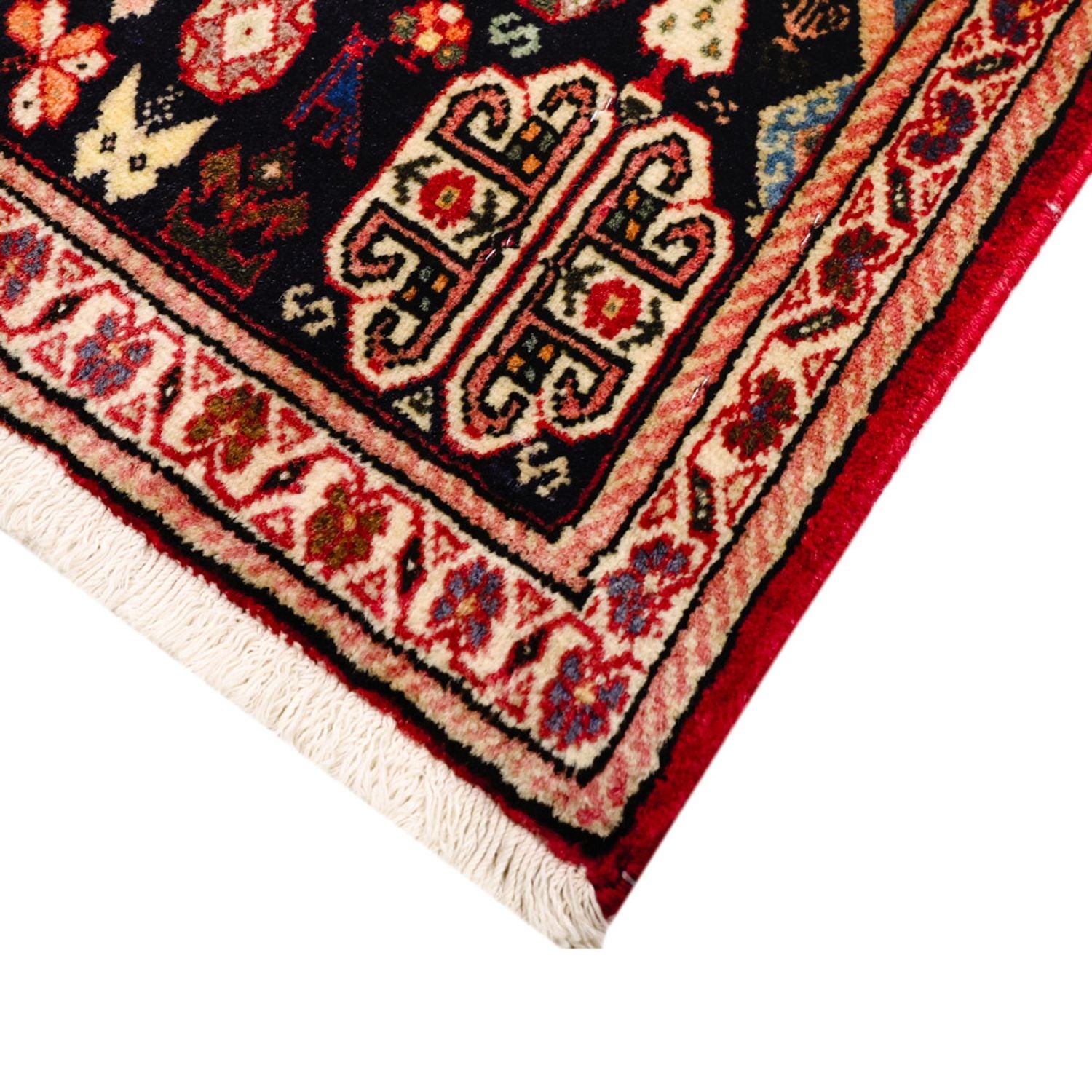 Gabbeh Teppich - Kaschkuli Perser - 153 x 70 cm - rot