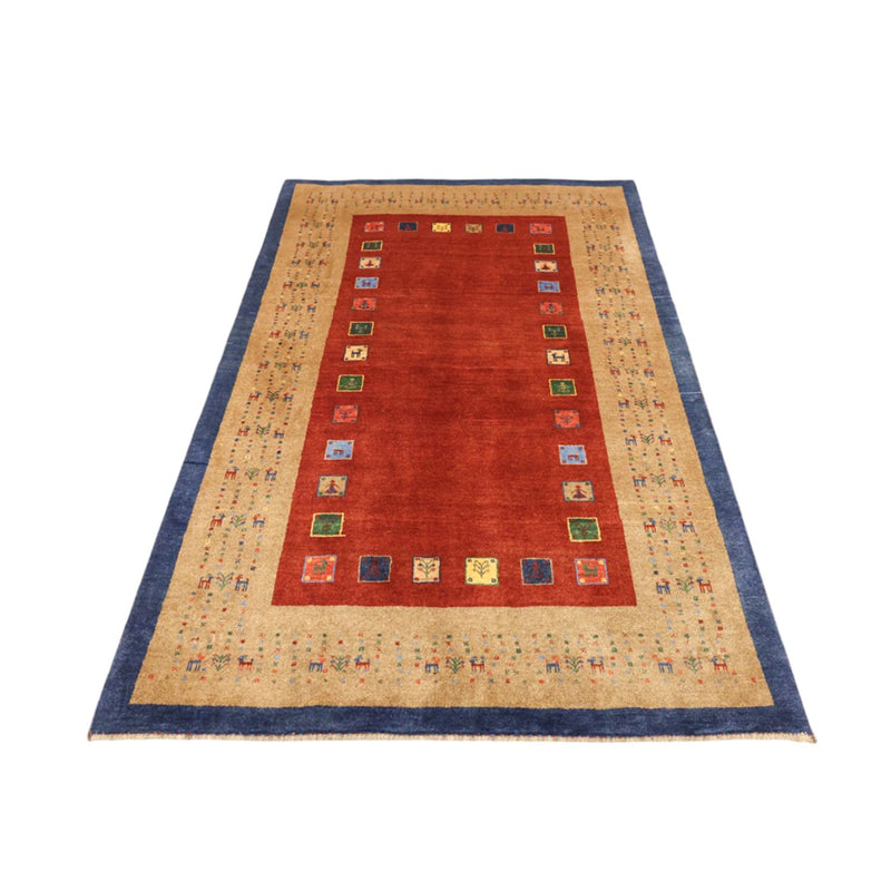 Gabbeh Teppich - Kaschkuli Perser - 184 x 121 cm - rot