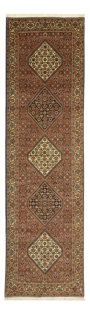 Läufer Perser - Bidjar - 297 x 82 cm - terrakotta