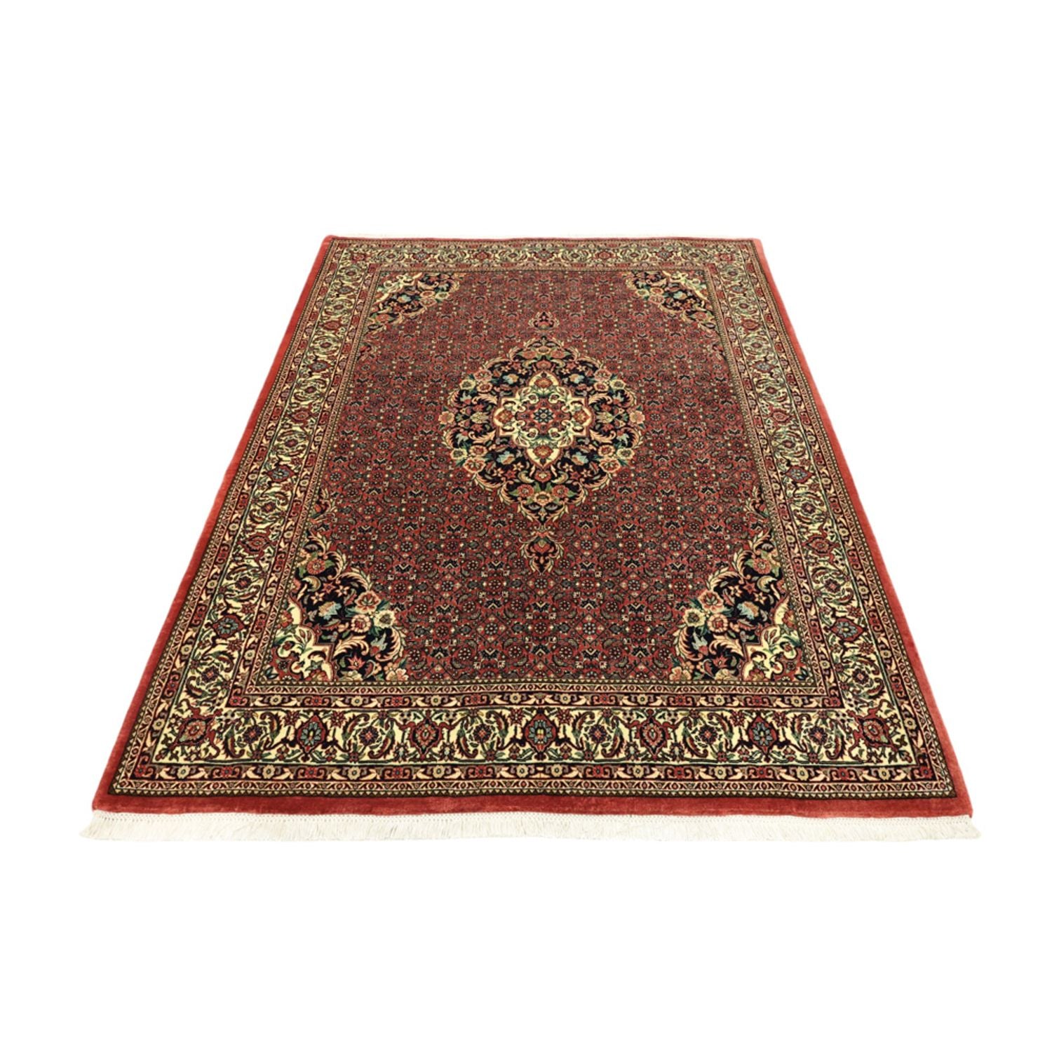 Perserteppich - Bidjar - Royal - 194 x 153 cm - dunkelrot