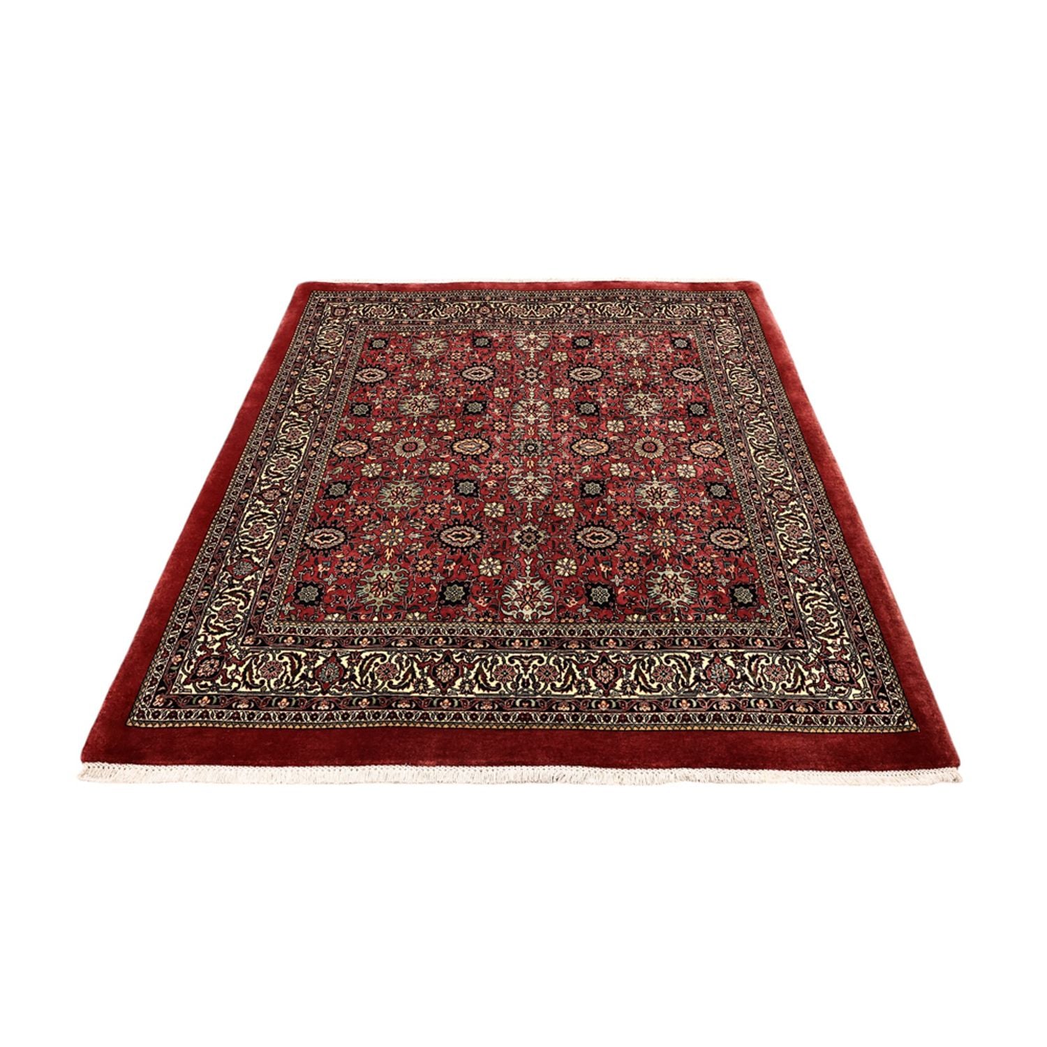 Perserteppich - Bidjar - Royal - 163 x 153 cm - dunkelrot
