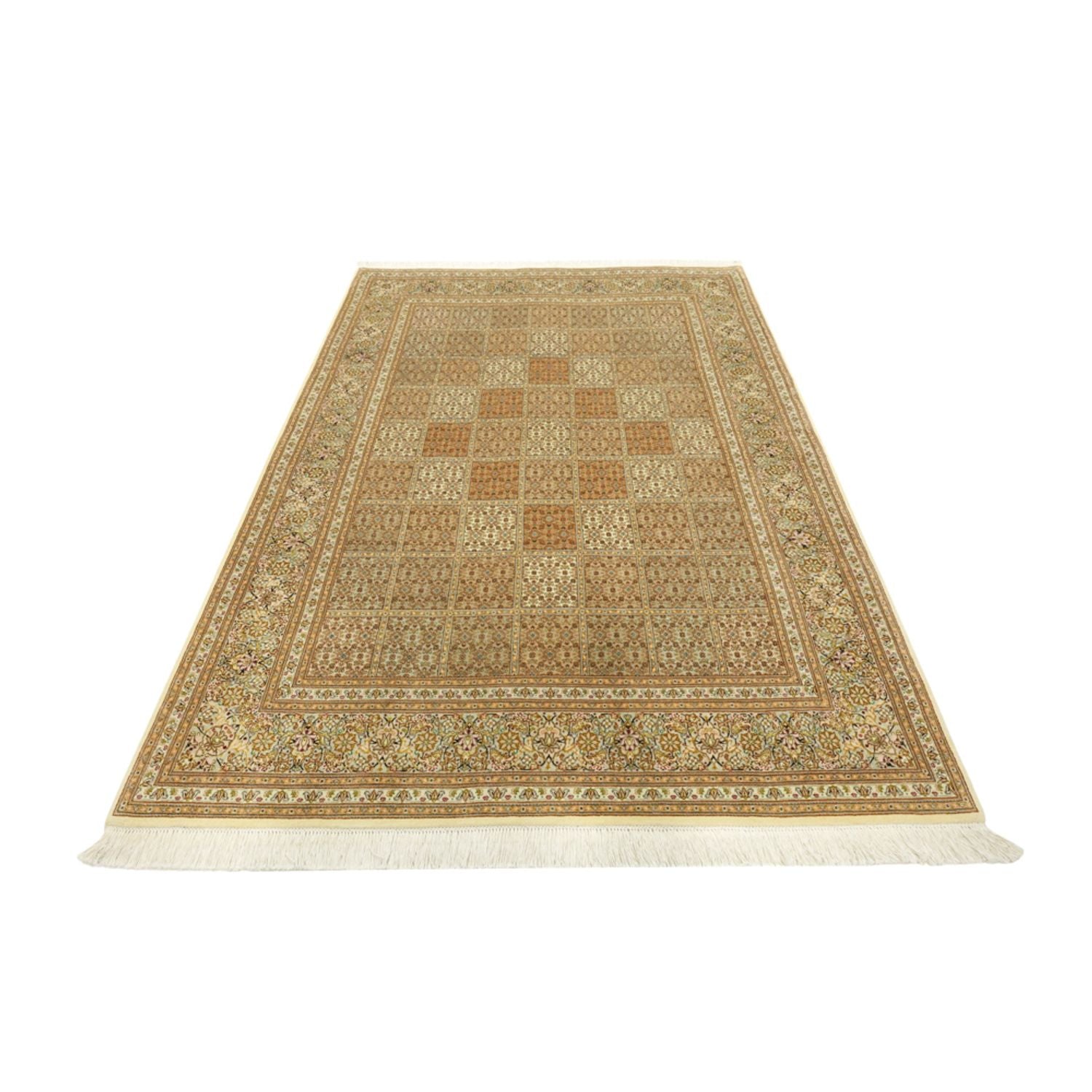 Perserteppich - Täbriz - Royal - 208 x 149 cm - dunkelbeige