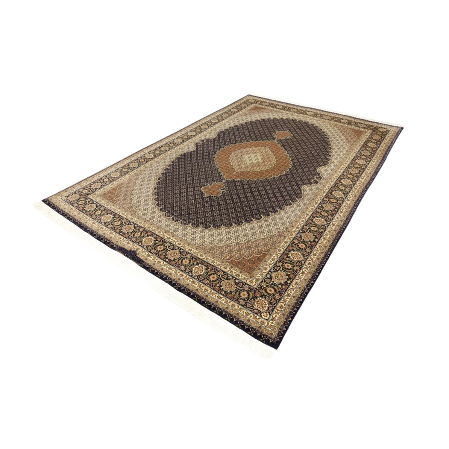 Perserteppich - Täbriz - 299 x 204 cm - dunkelbeige